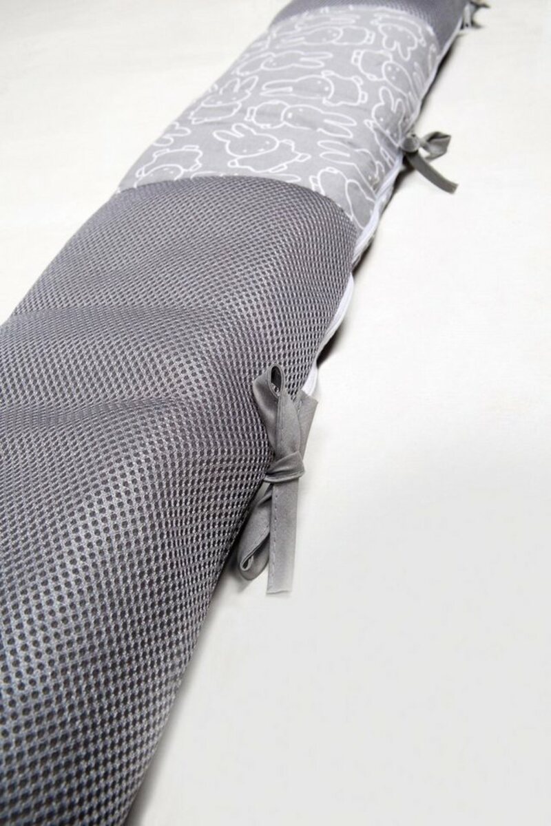 Bild 1 von Roba® Bettnestchen Easy Air safe asleep®, miffy®, mit AIR-Balance System, Grau