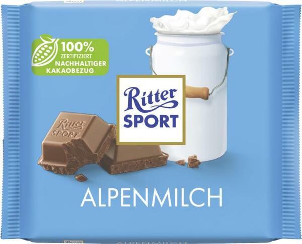 Bild 1 von Ritter Sport Alpenmilch