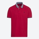 Bild 1 von Herren-Poloshirt mit Kontrast-Kragen ,Red