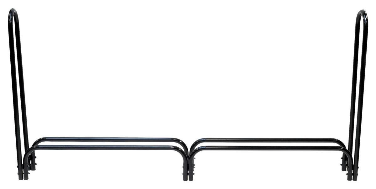 Bild 1 von Kaminholzregal Schwarz ca. 25x118x224cm, Schwarz