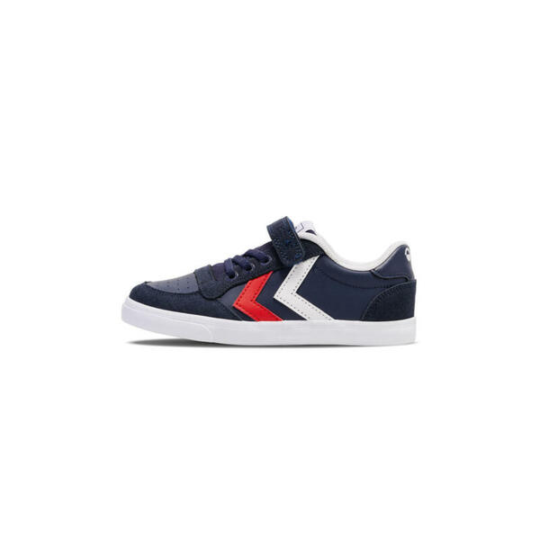 Bild 1 von HUMMEL Slimmer Stadil Leather Low Unisex Kinder Athleisure Sneaker Mit Klettverschluss