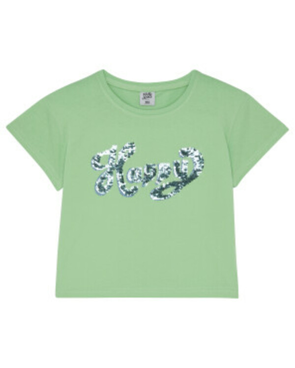 Bild 1 von T-Shirt cropped
       
      Kiki & Koko, Wendepailletten
     
      grün