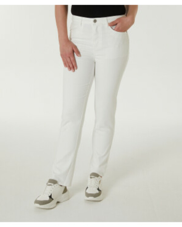 Bild 1 von High-Waist-Jeans
       
      Janina, Straight-fit
     
      weiß