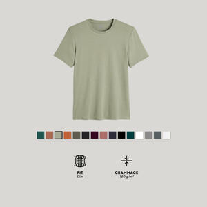 DOMYOS T-Shirt Herren Slim - 500
