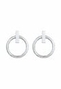 Bild 1 von Elli Paar Ohrstecker Stecker Kreis Rund Geo Trend 925 Sterling Silber, Silberfarben