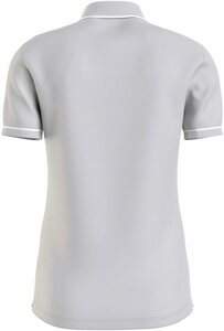 Calvin Klein Jeans Poloshirt TIPPING SLIM POLO mit Logomarkenlabel, Grau