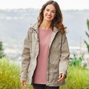 Bild 1 von Damen-Jacke mit abnehmbarer Kapuze ,Light-brown