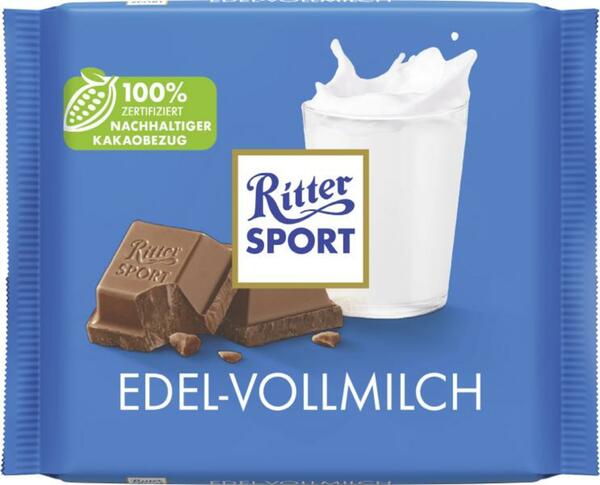 Bild 1 von Ritter Sport Edel-Vollmilch