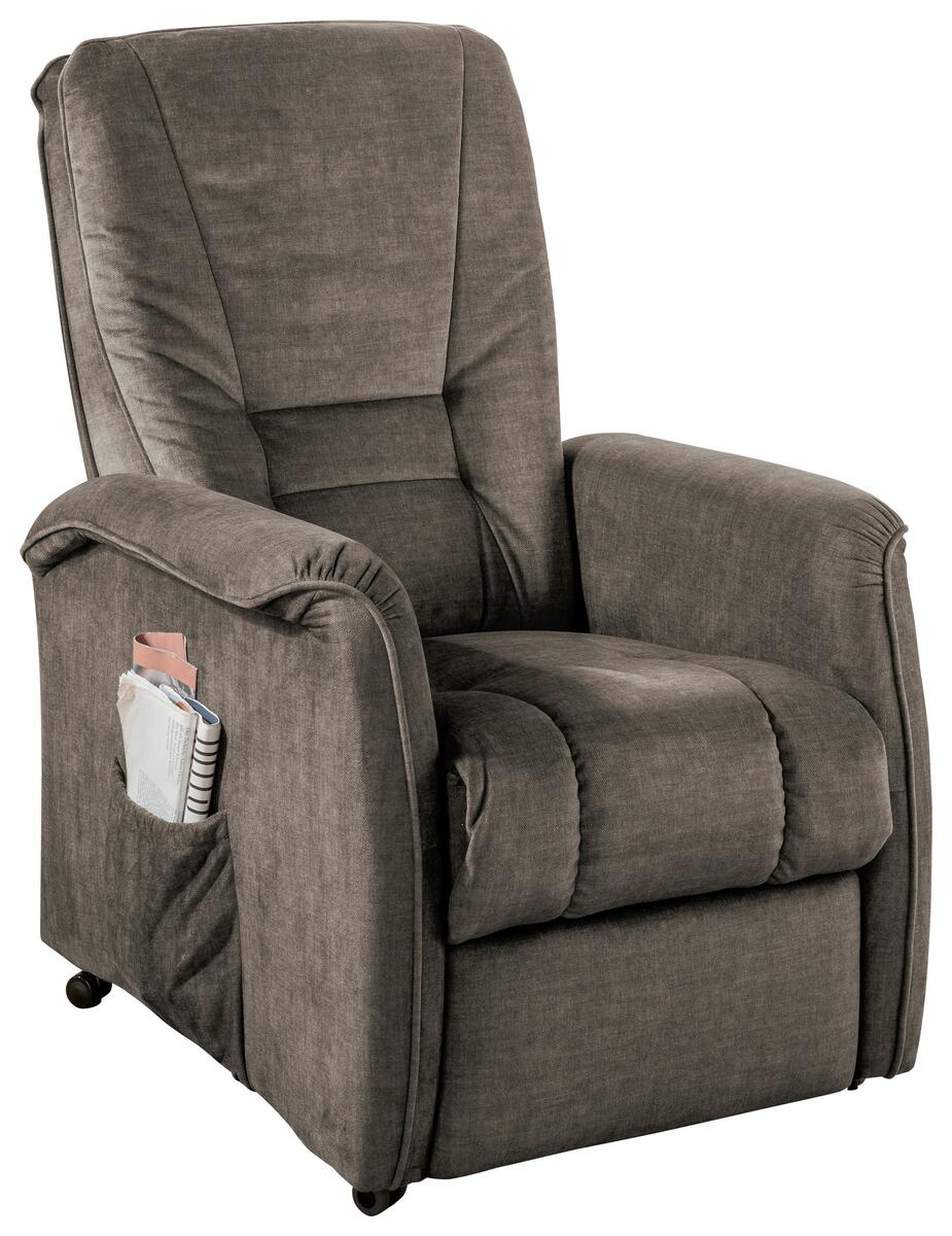 Bild 1 von Relaxsessel Harry Braun Velours, Braun
