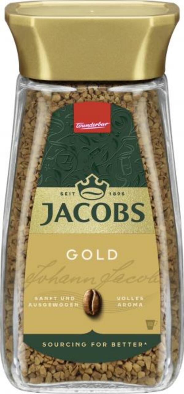 Bild 1 von Jacobs löslicher Kaffee Gold Instant Kaffee