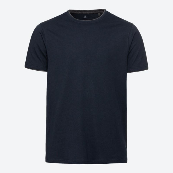Bild 1 von Herren-T-Shirt mit Layer-Design ,Dark-blue