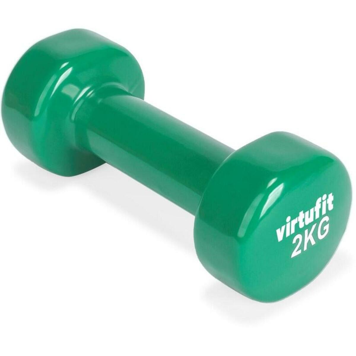 Bild 1 von VIRTUFIT Vinyl Kurzhantel - Professionell - 3 kg - Röt