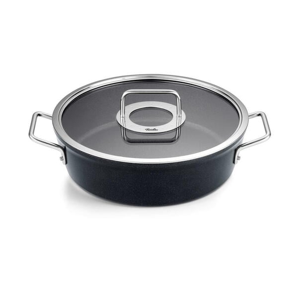 Bild 1 von Fissler Bratentopf Adamant, Schwarz, Metall, 4,3 L, backofengeeignet, kratzfest, Kochen, Töpfe, Bräter