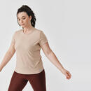 Bild 1 von KALENJI Laufshirt kurzarm Damen weich atmungsaktiv - Soft