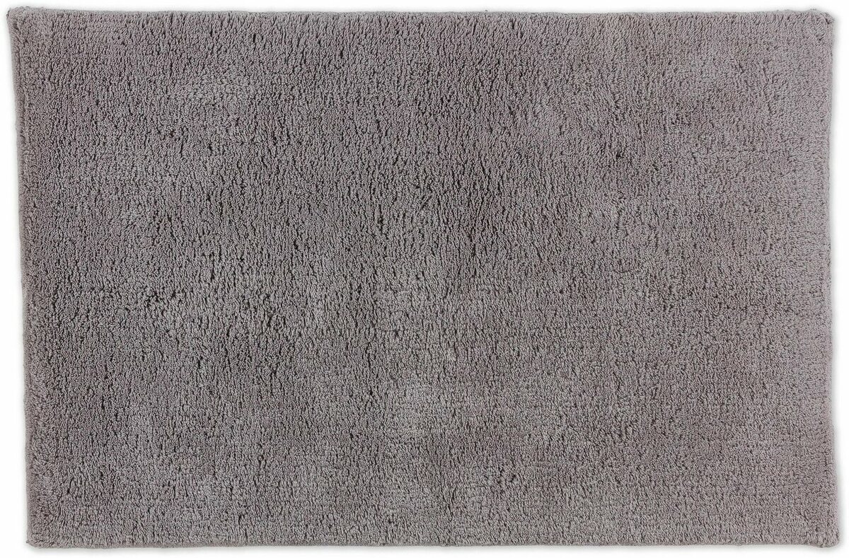Bild 1 von Badematte Bahamas Uni SCHÖNER WOHNEN-Kollektion, Höhe 30 mm, fußbodenheizungsgeeignet, Baumwolle, rechteckig, beidseitig verwendbar, Grau
