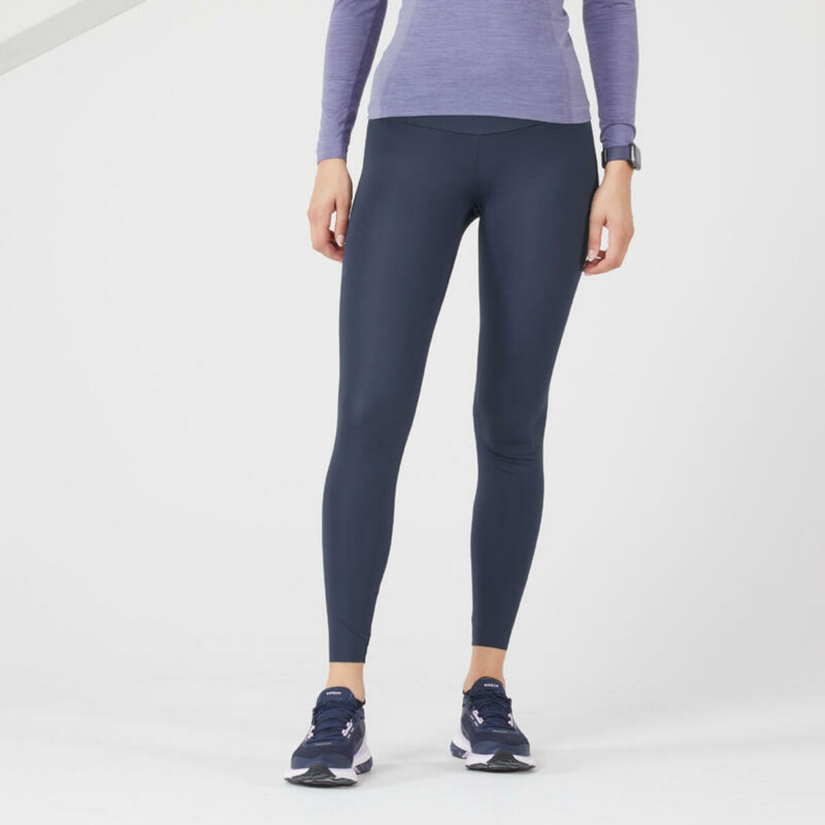 Bild 1 von KIPRUN Lauftights lang Damen - Support malve