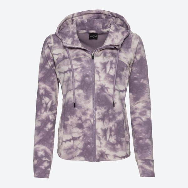 Bild 1 von Damen-Trainingsjacke in Batik-Optik ,Violet