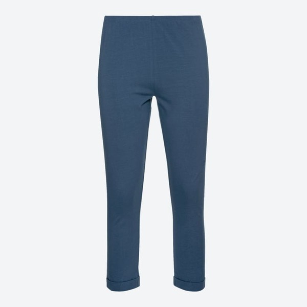 Bild 1 von Damen-Caprihose mit Beinumschlag ,Blue