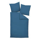 Bild 1 von Janine Bettwäsche Giacomo, Blau, Textil, Uni, 200x220 cm, Textiles Vertrauen - Oeko-Tex®, bügelfrei, pflegeleicht, atmungsaktiv, hautfreundlich, schadstoffgeprüft, 100% feinster Baumwollsatin mit