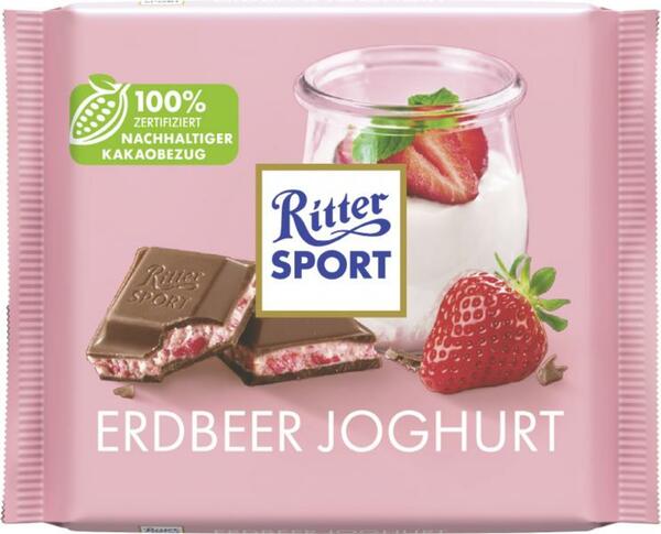 Bild 1 von Ritter Sport Erdbeer Joghurt