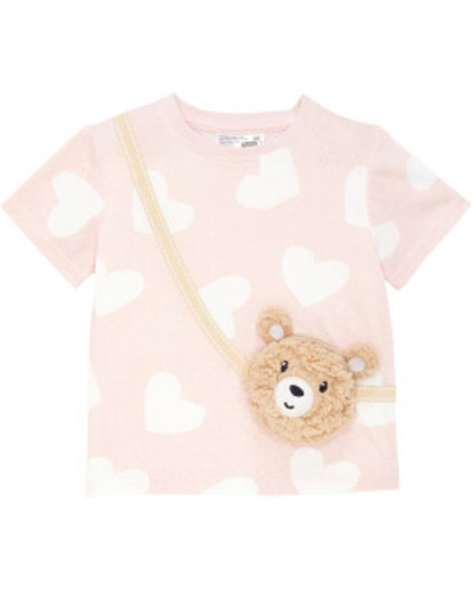 Bild 1 von T-Shirt Bär
       
      Ergee, mit Tasche
     
      rosa