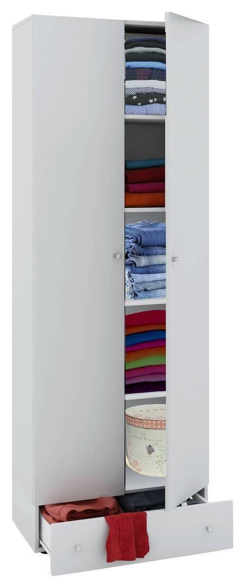 Bild 1 von Mehrzweckschrank ''Vandol I'', in Weiß, 5-Fächer, Weiß