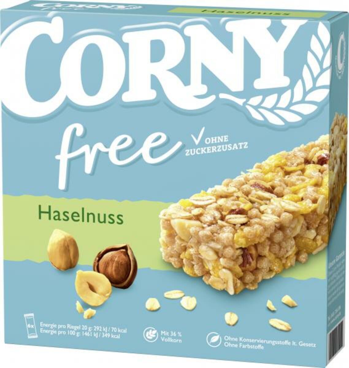 Bild 1 von Corny Müsli Riegel Free Haselnuss