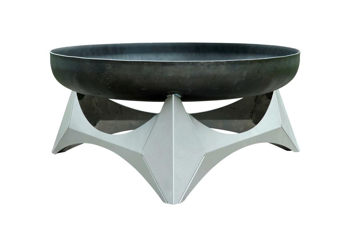 Bild 1 von FEUERSCHALE ARKA M, Edelstahlfarben, Rostfarben