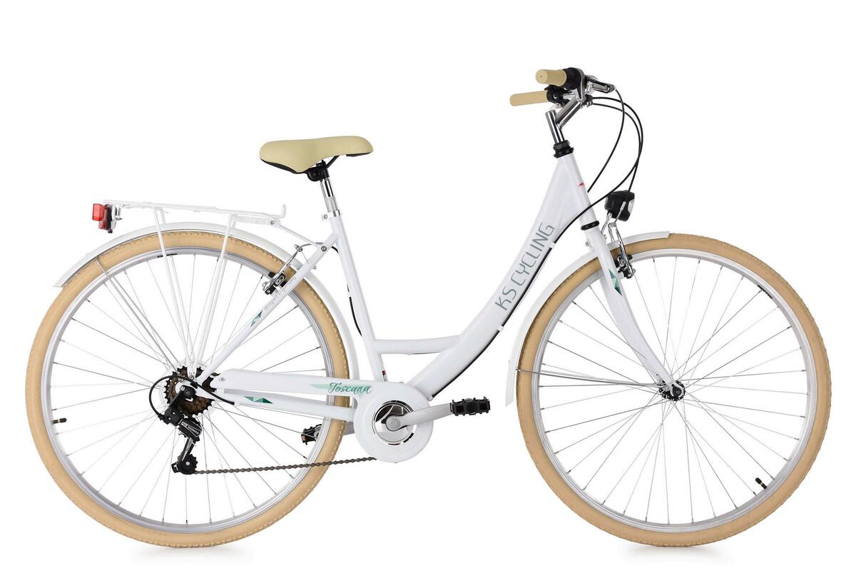 Bild 1 von CITYBIKE 28'' Toscana Weiß RH 48cm, Weiß