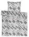 Bild 1 von Mikrofaser-Bettwäsche
       
      Home & Deko, verschiedene Designs, ca. 135 x 200 cm
     
      grau gestreift