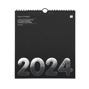 Rico Design
                                        Paper Poetry Kalender 2024 schwarz 21,5x24cm