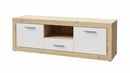 Bild 1 von TV - Lowboard Artisan Eiche - weiß 148 cm TV-Board - BACCIO