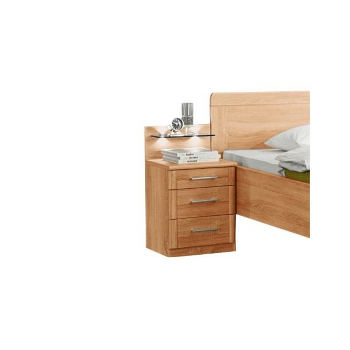 Bild 1 von Nachtschrank Meran Eiche sägerau Nachbildung ca. 40 x 50 x 37 cm