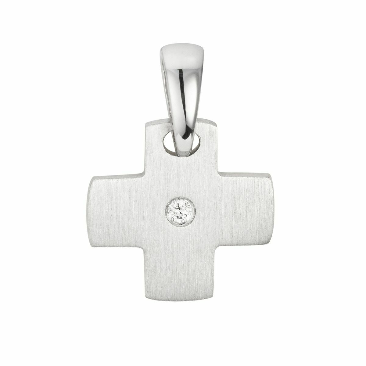 Bild 1 von PLATINITY Kreuz-Anhänger 1 Brillant ca. 0,01ct Platin 950