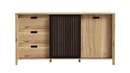 Bild 1 von Sideboard Mauvella Eiche - schwarz 175 cm - JYTANA