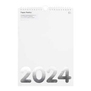 Rico Design
                                        Paper Poetry Kalender 2024 DIN A4 weiß
