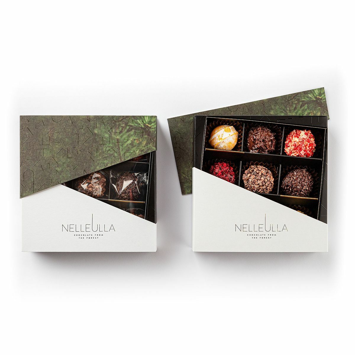 Bild 1 von NELLEULLA Trüffelpralinen 2 Schachteln mit je 9 Pralinen Inhalt 2x 145g