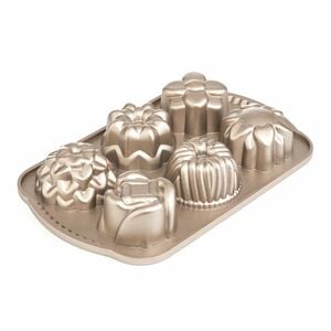 WILKINSON 1888 LTD Mini Muffin-Backform für 6 Muffins verschiedene Motive Aluminium