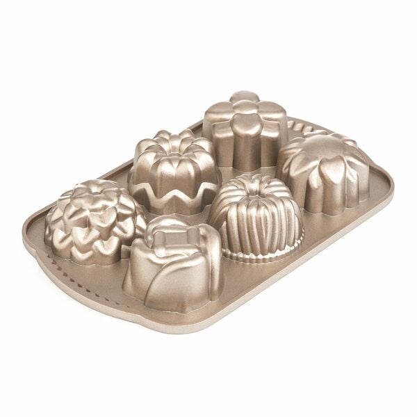 Bild 1 von WILKINSON 1888 LTD Mini Muffin-Backform für 6 Muffins verschiedene Motive Aluminium