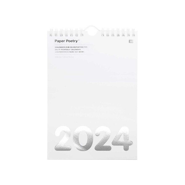 Bild 1 von Rico Design
                                        Paper Poetry Kalender 2024 weiß DIN A5