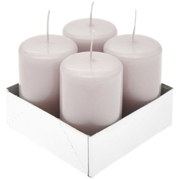 Bild 1 von Flachkopfstumpen-Kerzen Set 8x5cm 4 Stück