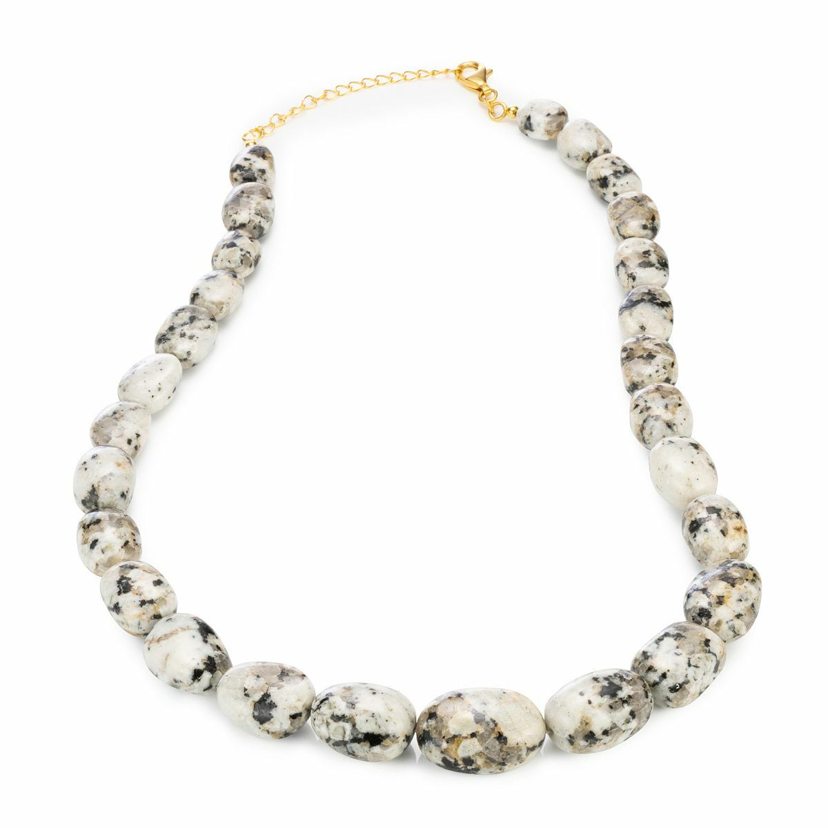 Bild 1 von THOMAS & SOHN Himalaya Granit Collier Cabochon Silber 925