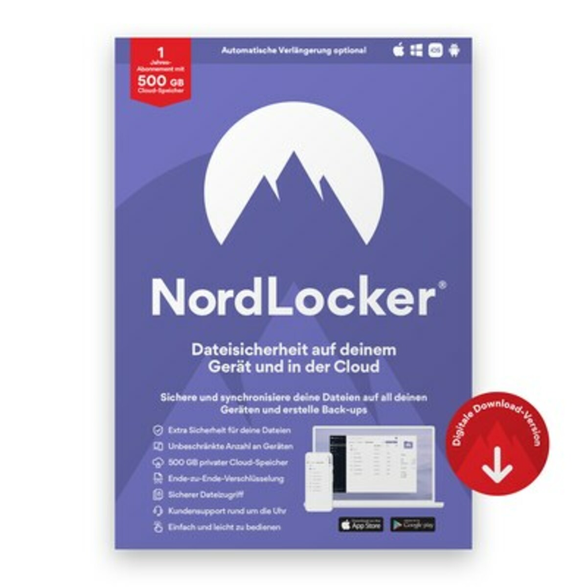 Bild 1 von NordLocker | 500GB | Download & Produktschlüssel