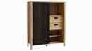 Bild 1 von Highboard Mauvella Eiche - schwarz 103 cm - JYTANA