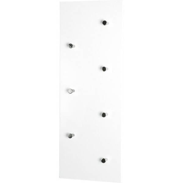 Bild 1 von Wandgarderobe Big Eddy Weiß Hochglanz 80 x 30 x 5,5 cm