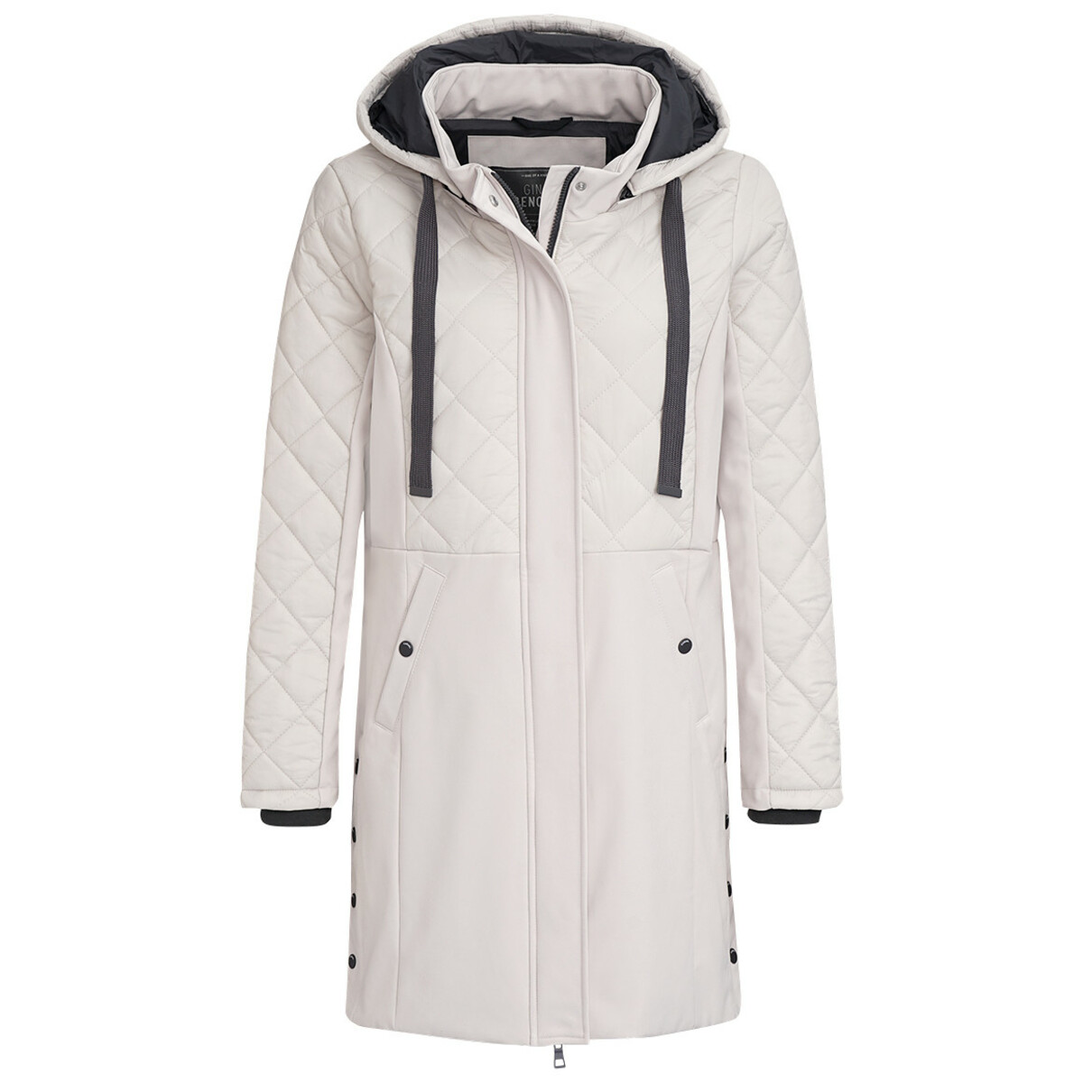 Bild 1 von Damen Steppmantel  mit Softshelleinsätzen BEIGE