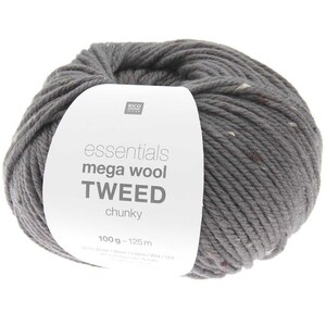 Rico Design
                                        Essentials Mega Wool Tweed chunky 
                        100g 125m