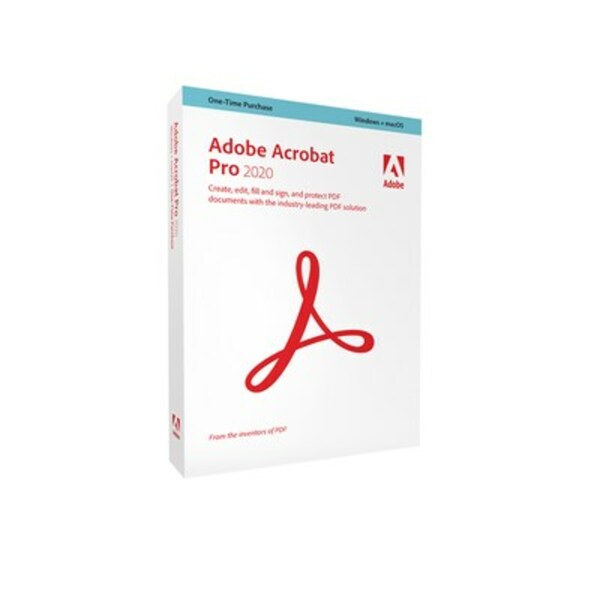 Bild 1 von Adobe Acrobat Pro 2020 | Box & Produktschlüssel