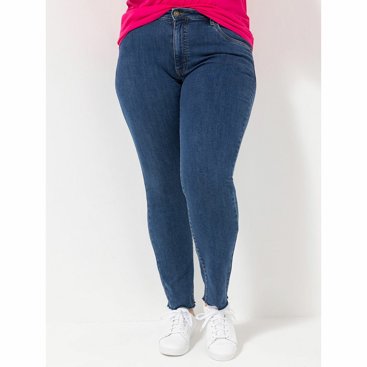 Bild 1 von ROCK YOUR CURVES by Angelina K. Jeans, 1/1 Länge Eingrifftaschen schmales Bein