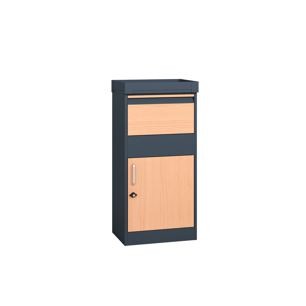 Bild 1 von HC Home & Living Paketbox mit Pflanzenkasten 50x37x105cm